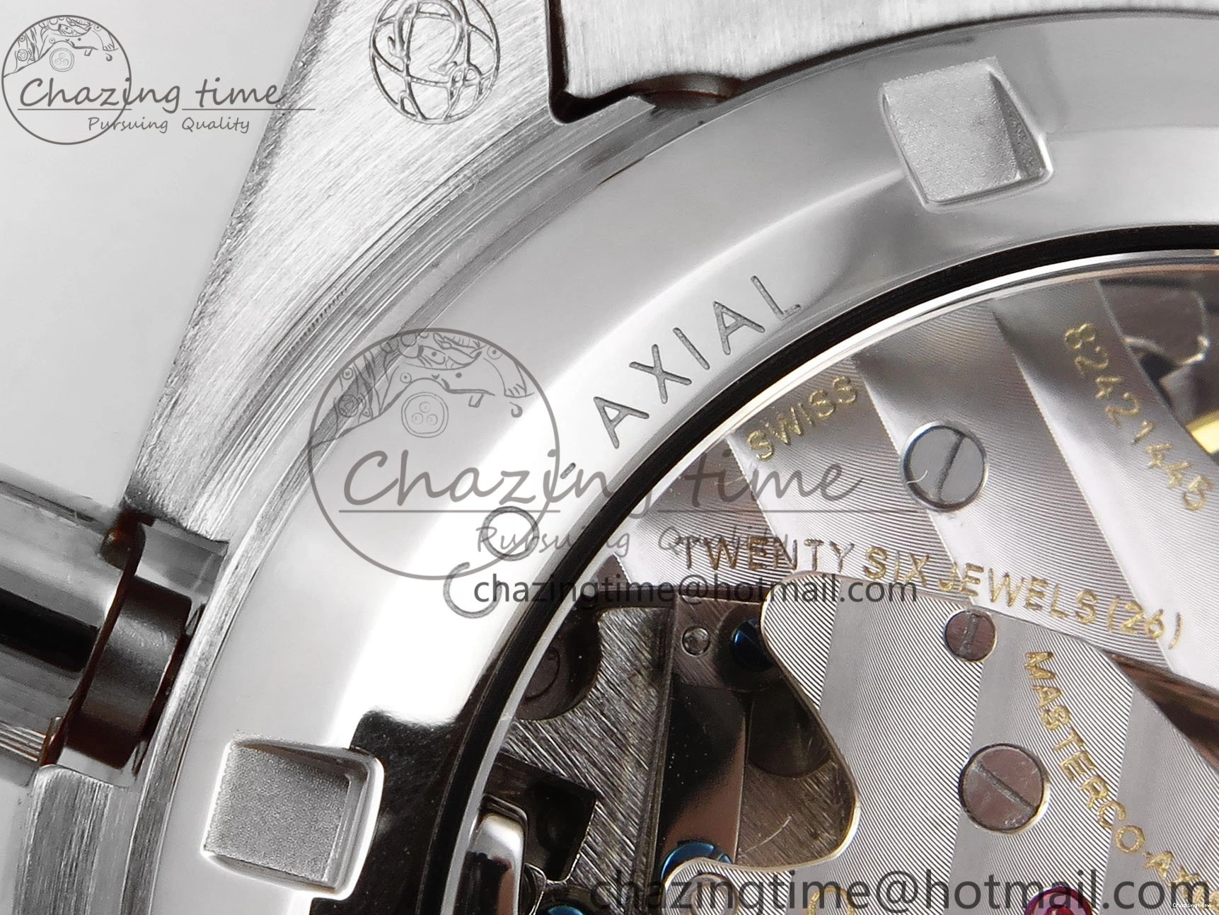 0304 Classic Speedmaster SS RMF Best Edition White Dial on SS Bracelet Lemania HW 7723